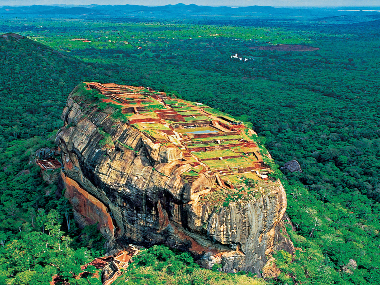 Sigiriya Rock In Sri Lanka